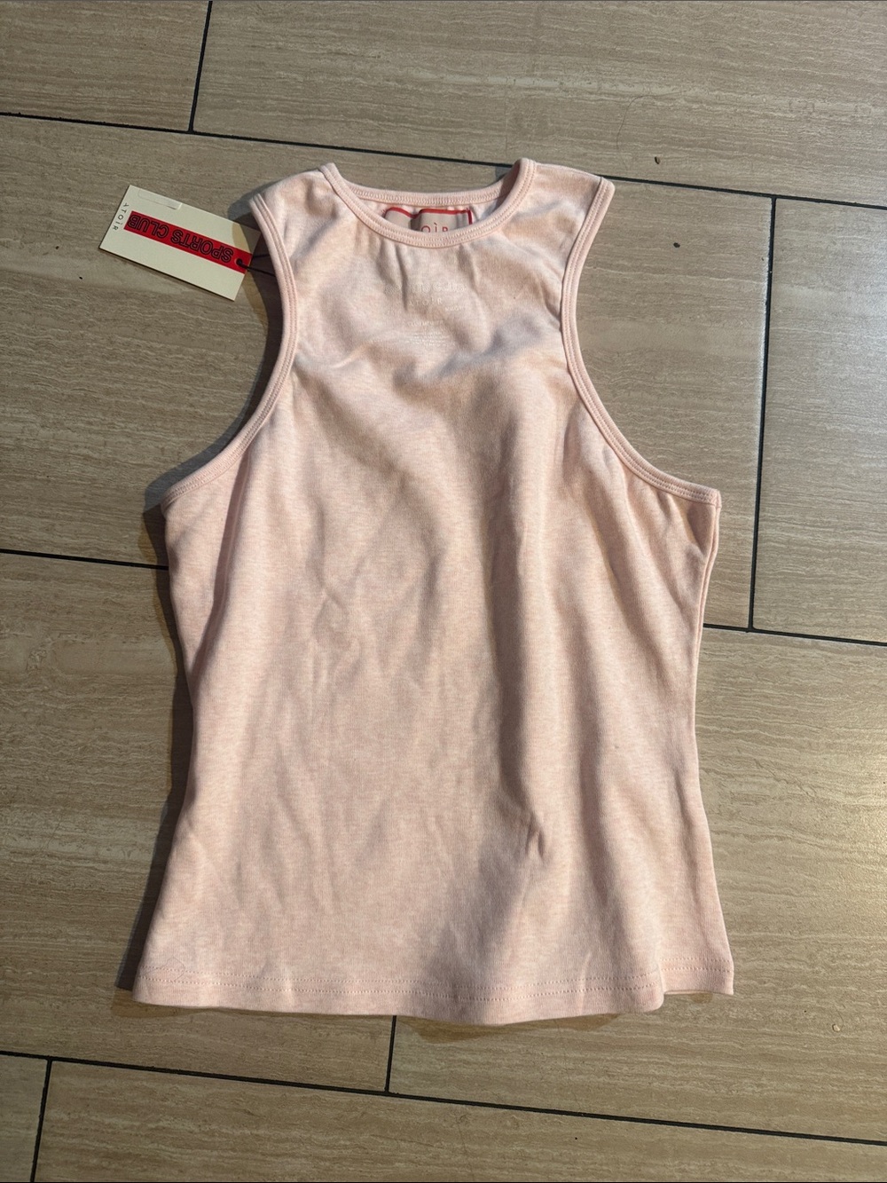 ATOIR Sleeveless Pink Tank Top - Women's Ribbed Muscle Tee